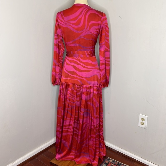 Anthropologie x Hutch Ciara‎ Zebra-Striped Maxi Dress $297 Small - Picture 6 of 12